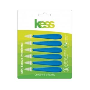 MINI ESC. INTERDENTAL KESS CONICA COM 6