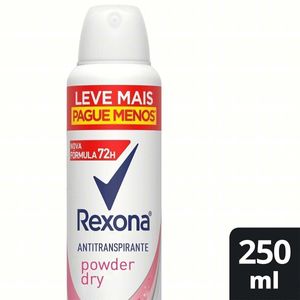 Desodorante Antitranspirante Feminino Rexona Powder Dry Aerossol 250ml