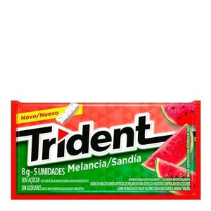 CHICLETE TRIDENT MELANCIA