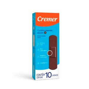 CURATIVO CREMER MARROM ESCURO 10 UNID 10 UNID