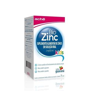 Zinco BioZinc Kids 2mg/0,5ml Infantil 75ml