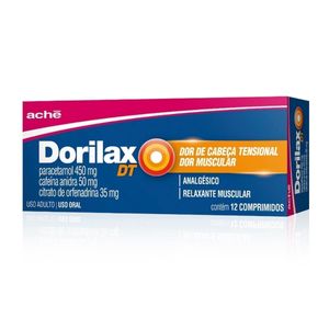 Dorilax DT com 12 comprimidos