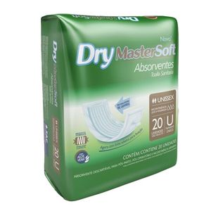 Absorvente Geriátrico Dry Mastersoft Tamanho Único 20 Unidades