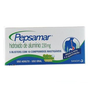 PEPSAMAR 230MG COM 10 COMPRIMIDOS CARTELA