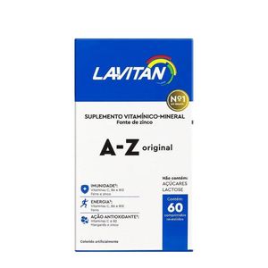 Polivitamínico Lavitan A-Z Original 60 comprimidos