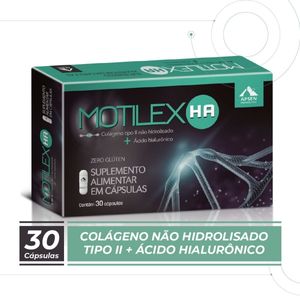 Suplemento Alimentar Motilex HA com 30 cápsulas APSEN