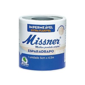 FITA MICROPOROSAL BEGE 5CMX4,5CM MISSNER BEGE 5CMX4,5CM