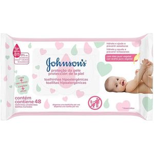 Toalhas Umedecidas Johnson'S Baby Proteção Da Pele Pacote 48 Unidades