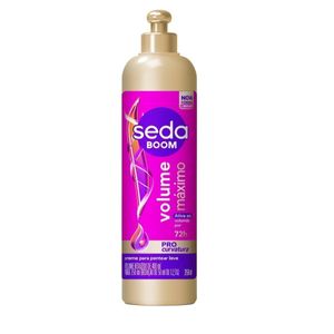 Creme para Pentear Seda Boom Volume Máximo 350ml