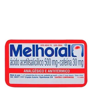 MELHORAL ADULTO COM 8 COMPRIMIDOS CARTELA