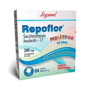 Repoflor 200mg 4 Envelopes 1G de Pó para Solução de Uso Oral
