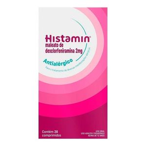 Histamin 2mg, 20 Comprimidos