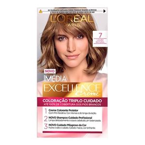Tintura L'Oréal Imédia Excellence Creme Nº 7 Louro Natural