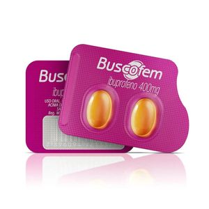 Buscofem Ibuprofeno 400mg 2 Cápsulas