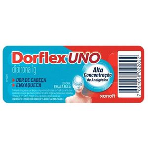 Dorflex Uno 1Mg 4Comprimidos