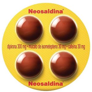 NEOSALDINA CONTRA DOR DE CABEÇA COM 4 DRÁGEAS CARTELA