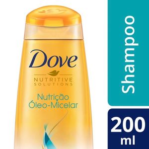 Shampoo Dove Nutrição Óleo-Micelar Leveza 200ml