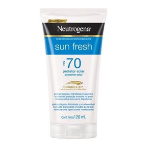 Protetor Solar Corporal Neutrogena Sun Fresh Fps 70, Loção 120ml
