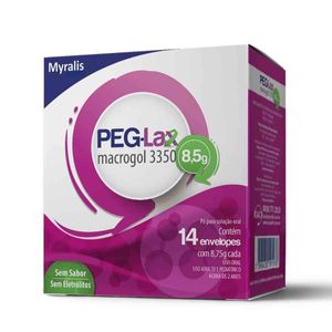 Peg-Lax 14 Sachês de 8,5g de Pó para Solução Oral