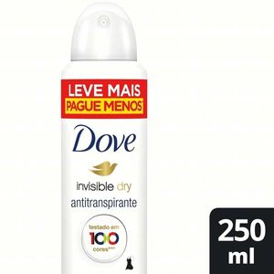 Desodorante Antitranspirante Dove Invisible Dry Aerosol 250ml