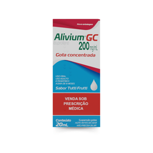 Alivium 200mg/ml Gotejador 20ml de Suspensão de Uso Oral