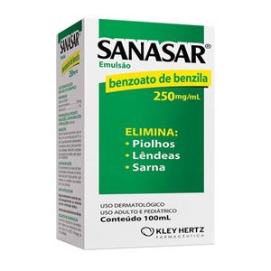 SANASAR EMULSÃO COM 100ML KLEY HERTZ