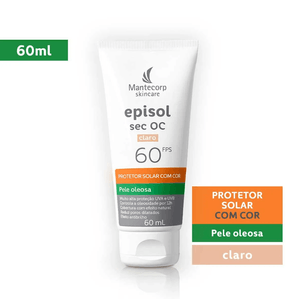 Protetor Solar Facial Episol Sec Oc Medio Fps60 60ml
