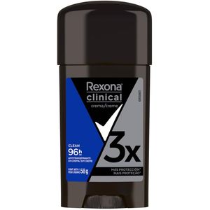 Antitranspirante Creme Clean Rexona Clinical Masculino 96h 58g