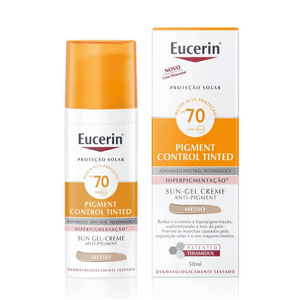 Protetor Solar  Eucerin Pigment Medio Fps70 50g