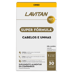 LAVITAN CABELOS E UNHAS CPRV FR C/30 SF