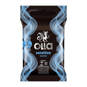 Preservativo Olla Sensitive 3 Unidades