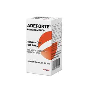 Adeforte 10.000UI Solução de Uso Oral Ampola 3ml