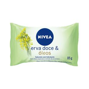 Sabonete Hidratante Nivea Erva Doce e Óleos 85g