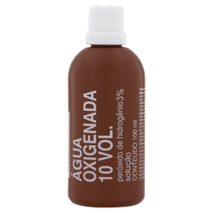 Água Oxigenada 10 Volumes Farmax com 100ml