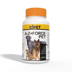 CIPET - A-Z + FORCE PET - 60 SNACKS