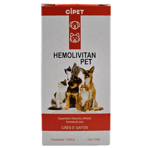 CIPET - HEMOLIVITAN PET 120ML