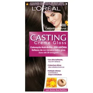 Coloração Permanente Casting Creme Gloss N° 400 Castanho Natural com 1 Unidade
