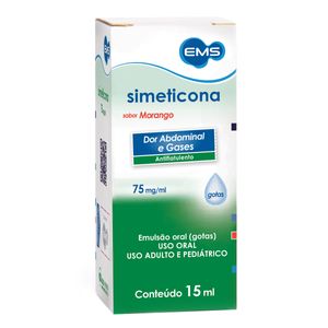 Simeticona Gotas Ems 75mg/ml Solução de Uso Oral Frasco Gotejador 15ml