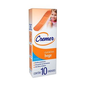 Curativo Cremer Care Bege com 10 Unidades