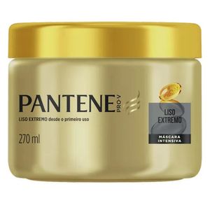 Máscara de Tratamento Pantene Liso Extremo 270ml