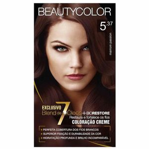 Tintura Beautycolor Nº 5.37 Marrom com 1 Unidade