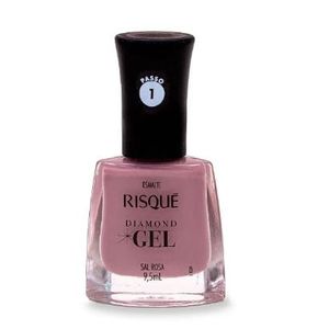 Esmalte Risque Cremoso Diamond Gel Sal Rosa 9.5ml