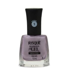 Esmalte Risque Cremoso Diamond Gel Seda Lilas 9.5ml