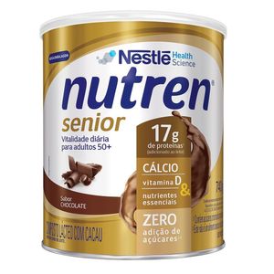 Complemento Alimentar Nutren Senior Chocolate com 740g