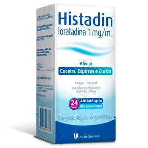 Histadin 1mg/ml Xarope Frasco 100ml