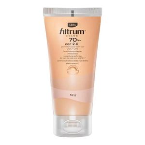 Protetor Solar Filtrum Color Cor 2.0 FPS 70 50g