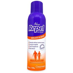 Nex Repel Repelente de Insetos Aerossol 200ml
