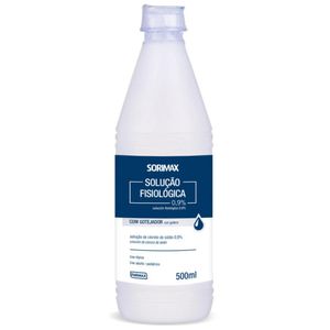 Soro Fisiológico Farmax 0,9% Cloreto de Sódio 500ml