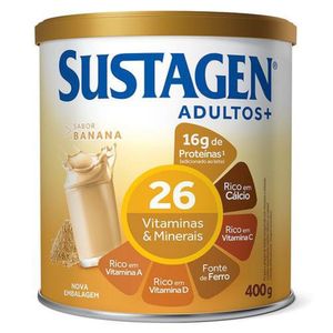 Sustagen Adultos+ Sabor Banana 400g