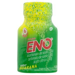 Sal de Frutas Eno Pó Efervescente de Uso Oral Sabor Guaraná 100g